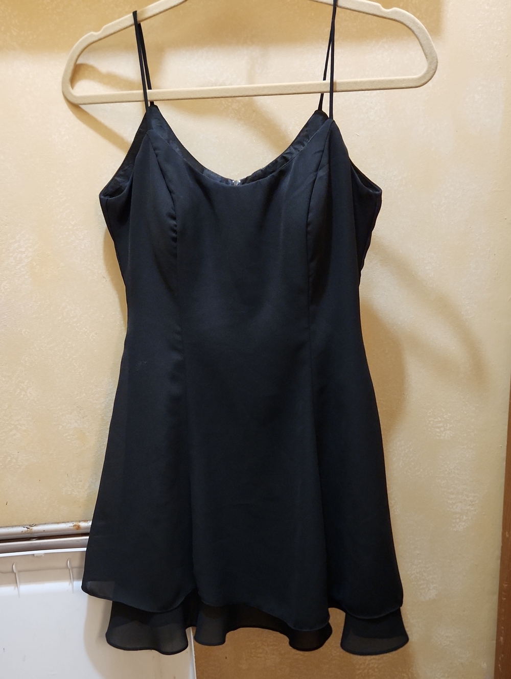 Classic Black Sleeveless A-Line Dress